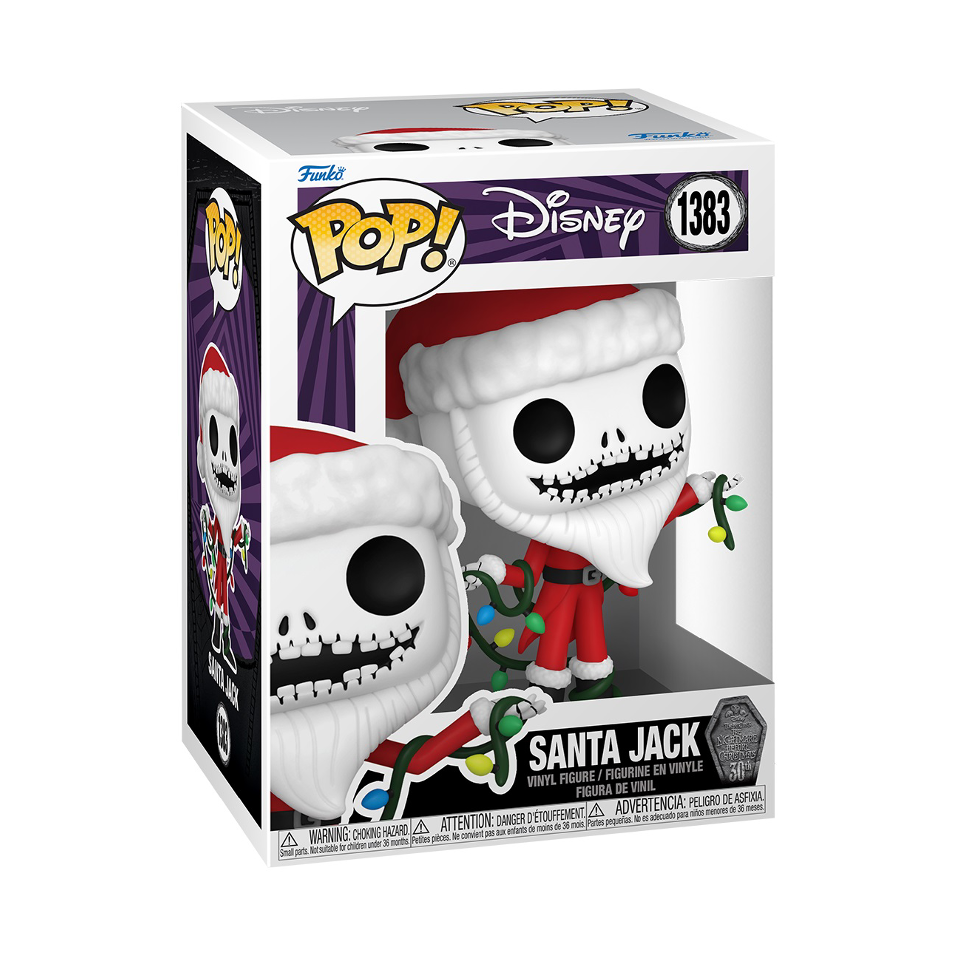 Funko Pop! Disney: The Nightmare Before Christmas 30th Anniversary - Santa Jack