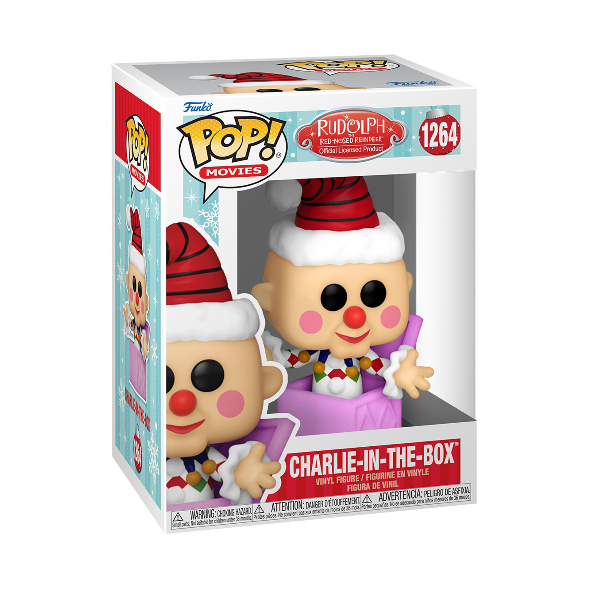 Funko Pop! Movies: Rudolph - Charlie in the Box