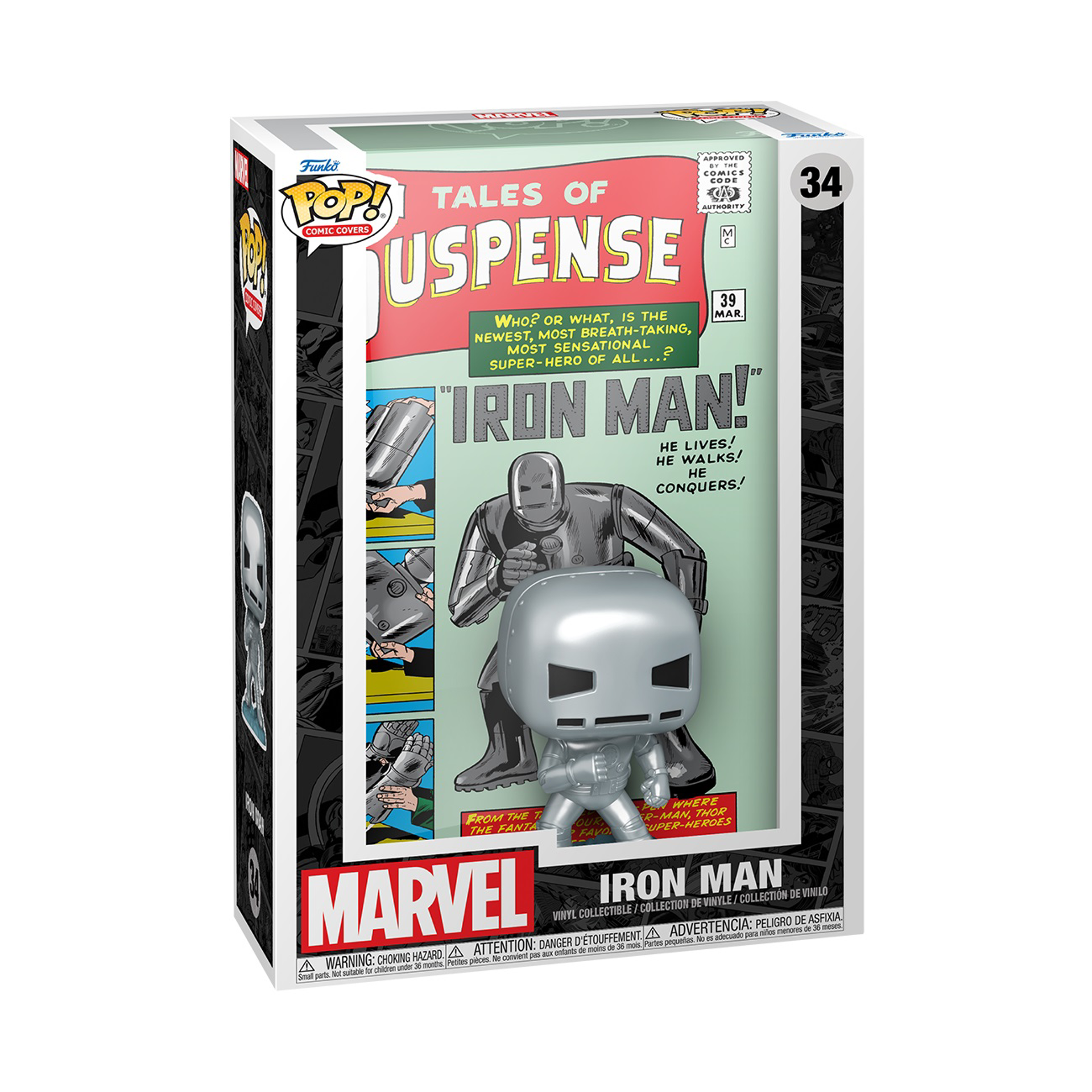 Funko NEWPop! Comic Cover: Marvel - Tales of Suspense #39