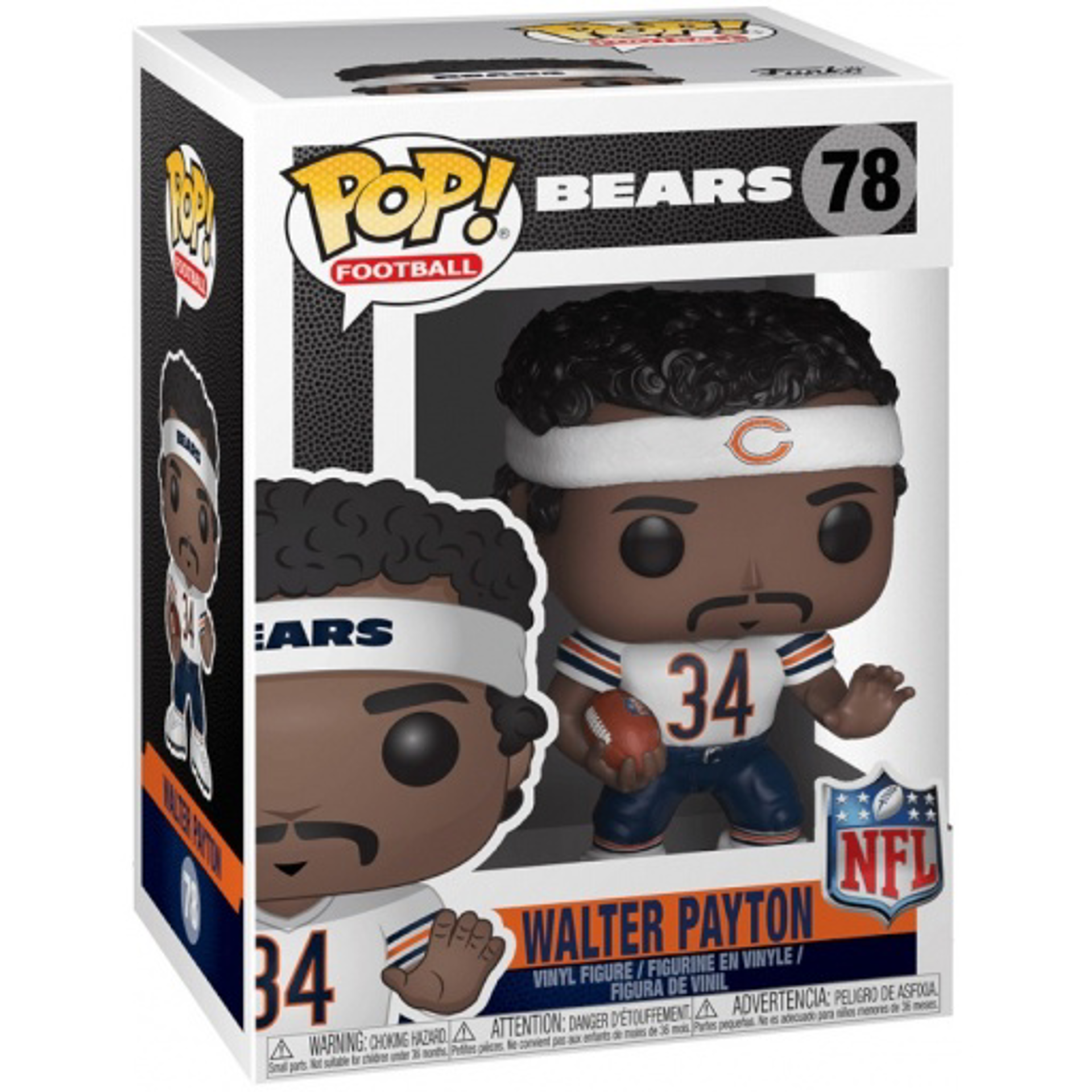 Funko Pop! NFL: Legends - Chicago Bears - Walter Payton (WH) #34