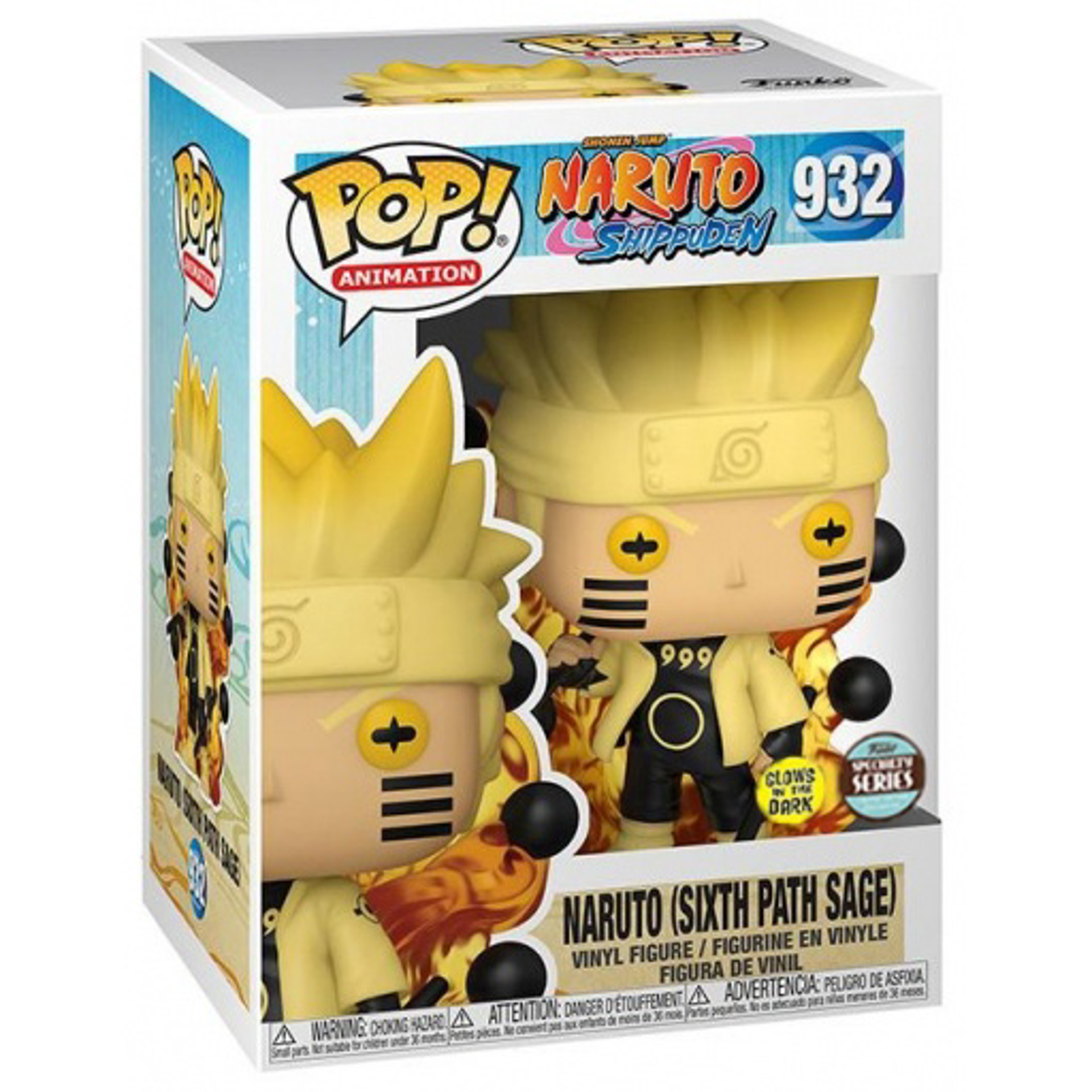 Funko Pop! Animation: Naruto Shippuden - Naruto (Six Path Sage) (Glow in the Dark)