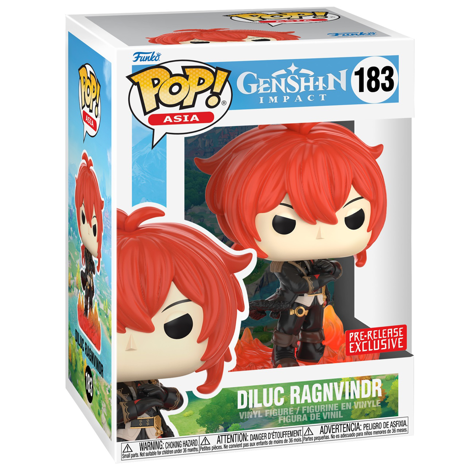 Funko Pop! Games: Genshin Impact - Diluc Ragnvindr