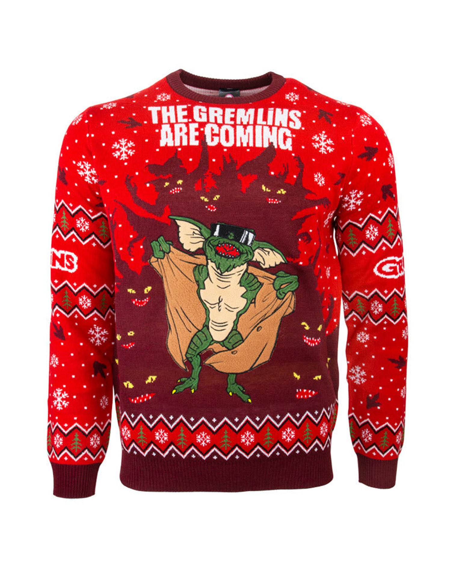 Warner - Pull de Noël officiel Gremlins / Pull moche - UK M / US S