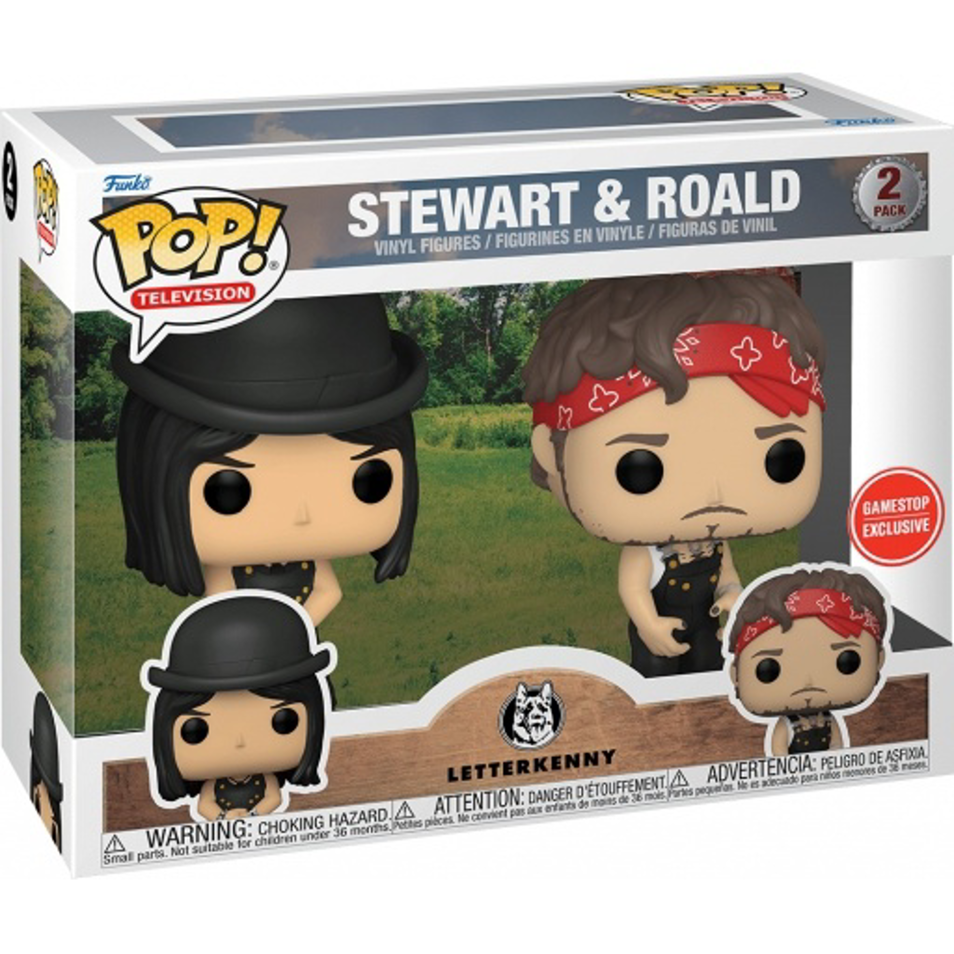 Funko Pop! 2-Pack: Letterkenny - Stewart & Roald