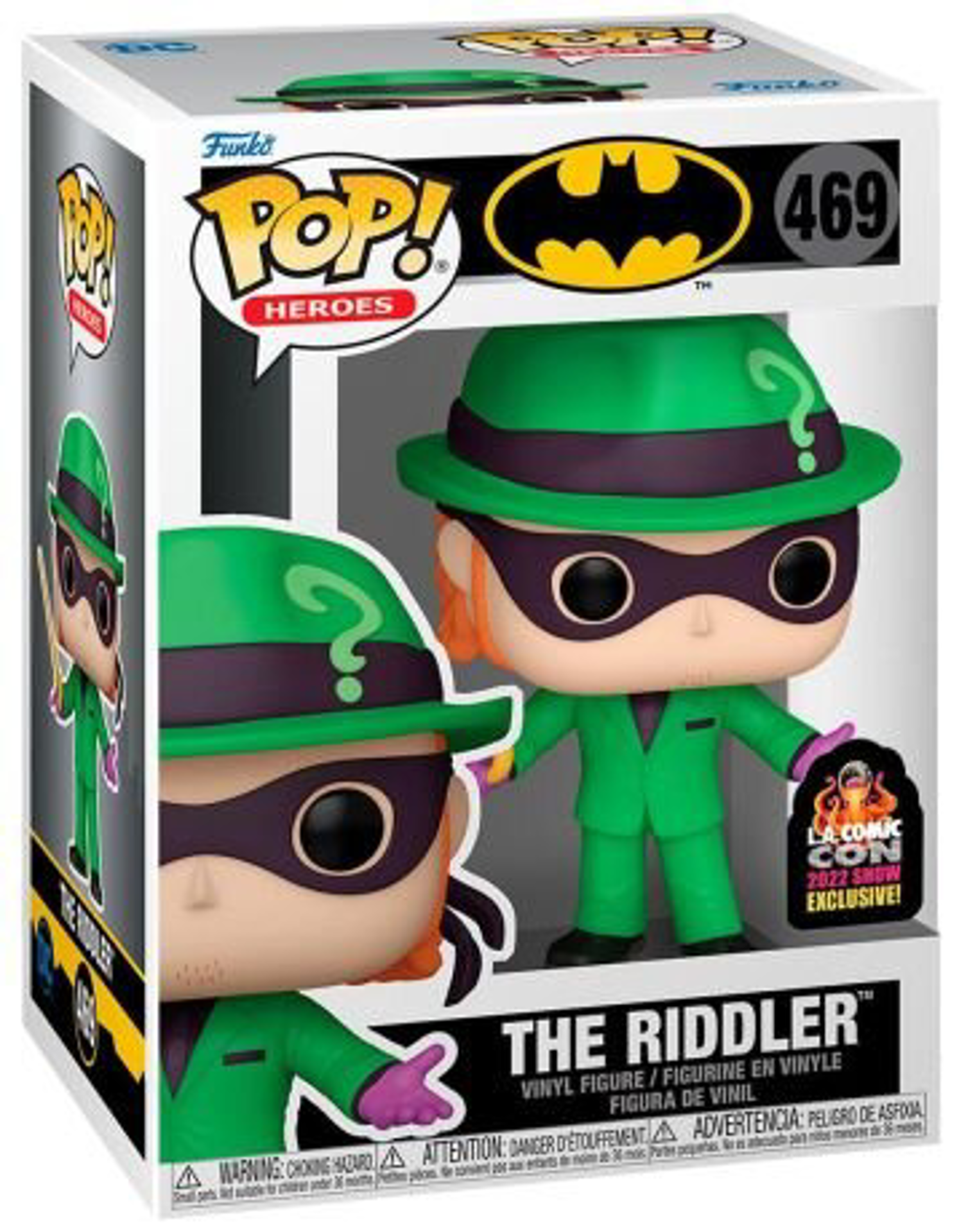 Funko Pop! Heroes: DC Super Heroes - The Riddler (Arkhamverse) (Special Edition)