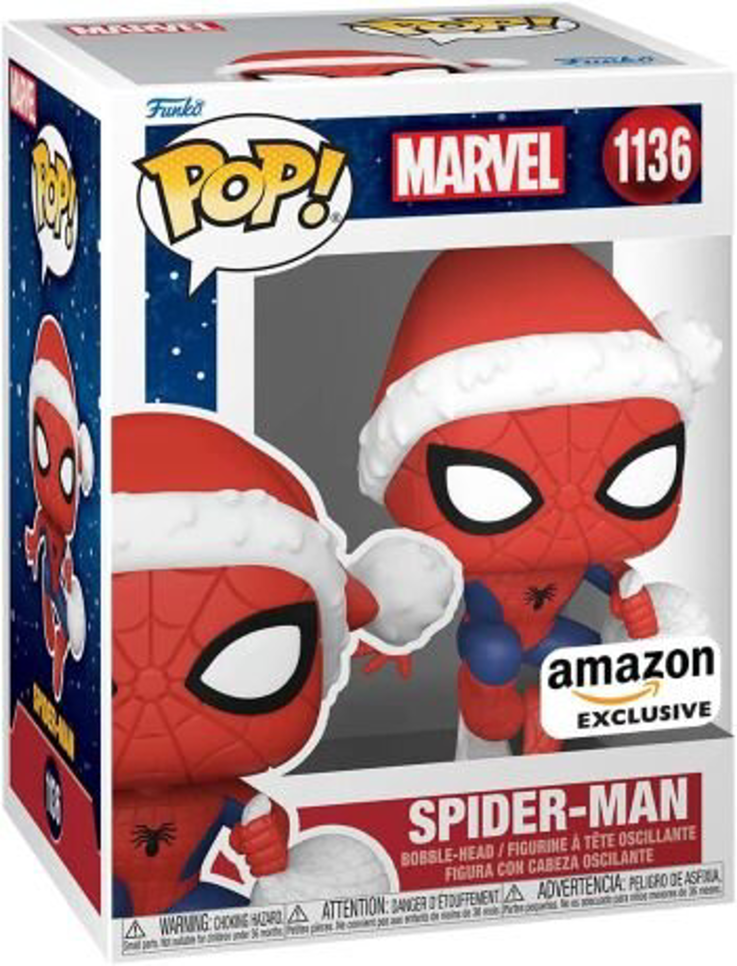 Funko Pop! Marvel: Beyond Amazing - Spider-Man with Santa's Hat (Special Edition)