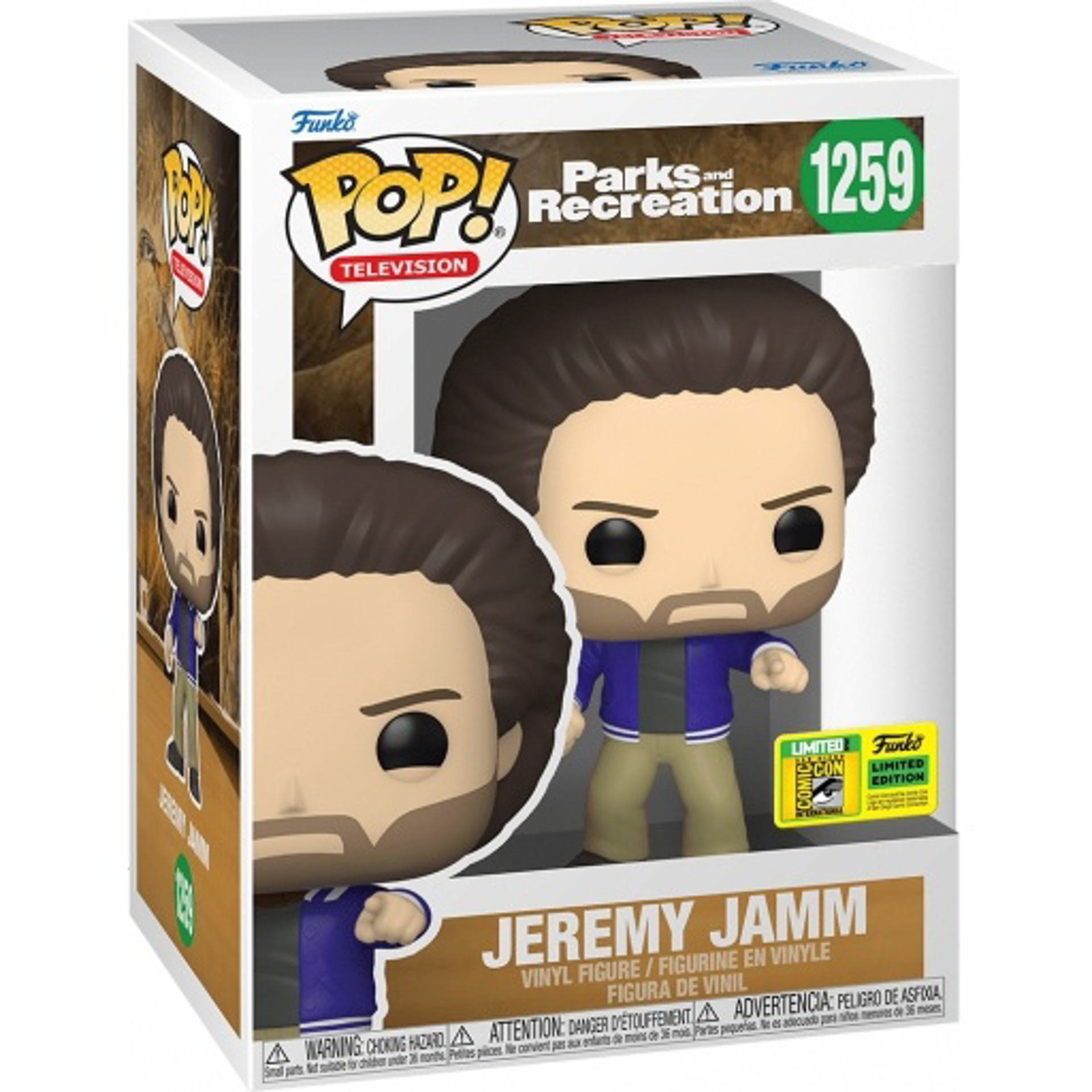 Funko Pop! Television: Parks and Recreation - Jeremy Jamm (Summer Convention Limited Edition)