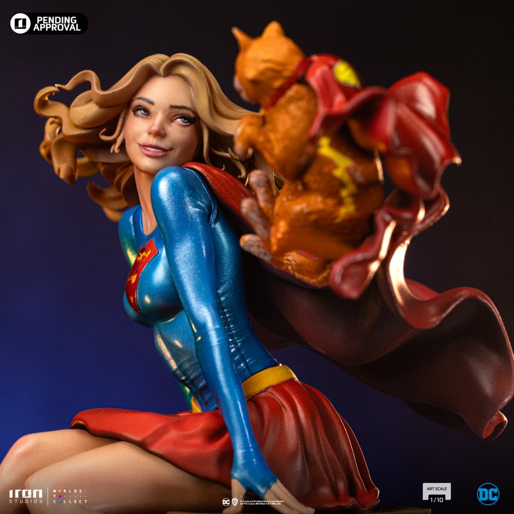 Iron Studios - Art Scale 1/10 - DC Comics Series 8 - Supergirl Statue 25cm