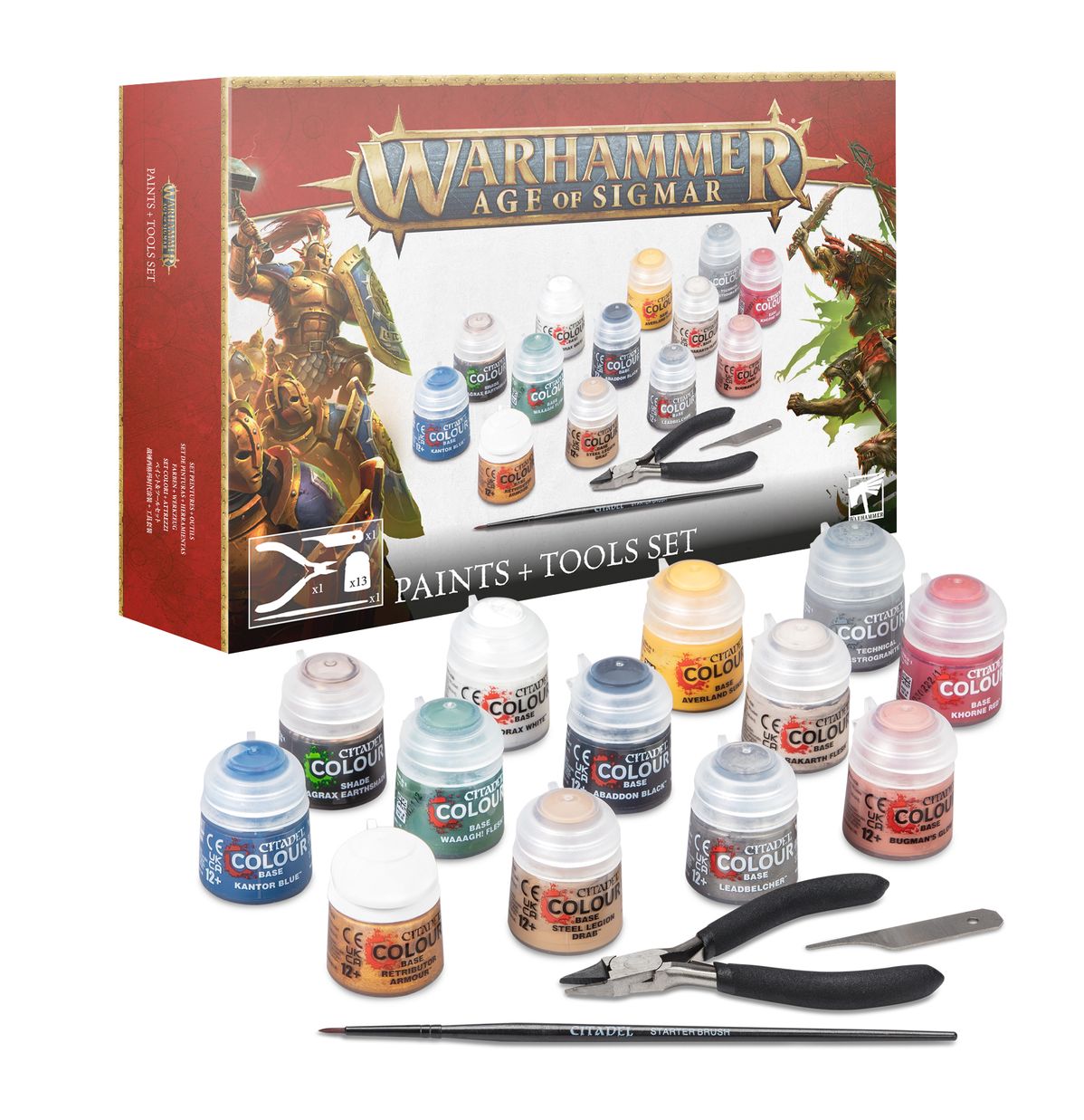 Warhammer Age of Sigmar: Set Peinture + Outils