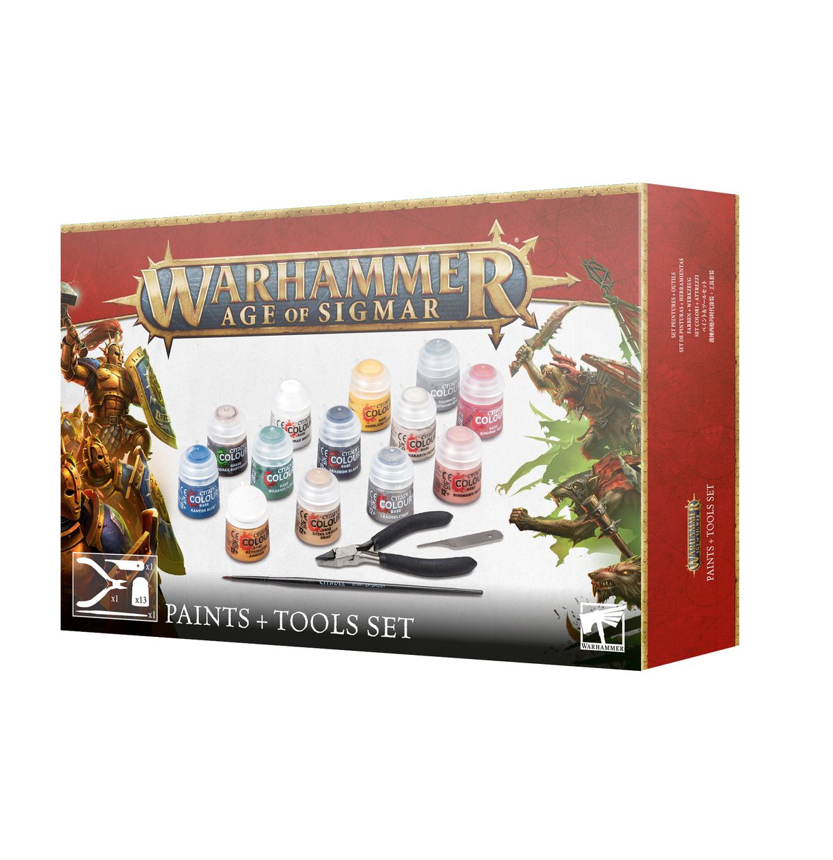 Warhammer Age of Sigmar: Set Peinture + Outils