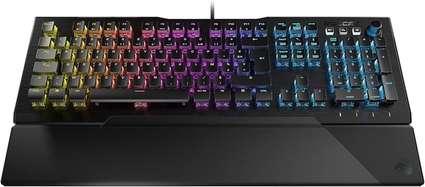 Roccat - Clavier de jeu mécanique Vulcan 121 avec éclairage RGB - Disposition AZERTY française