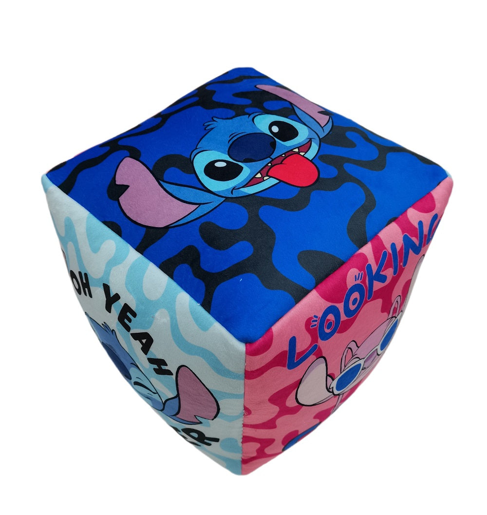 Disney - Lilo et Stitch - Coussin Cube Premium (25x25x25cm)