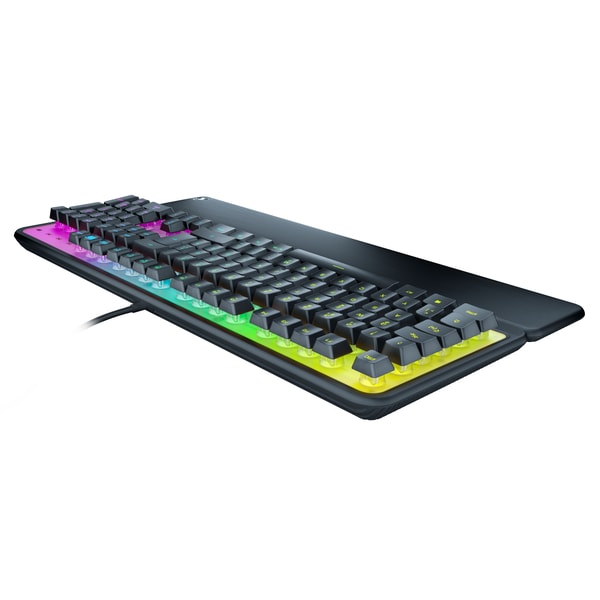 Roccat - Clavier de jeu à membrane Magma avec éclairage RGB - Disposition Qwertz allemande