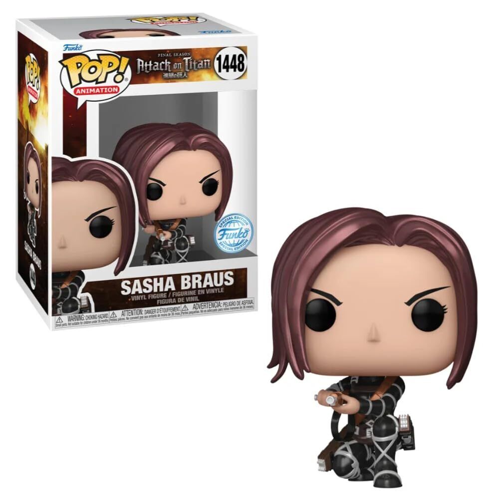 Funko Pop! Animation: Attack on Titan - Sasha Braus (Metallic) - Special Edition