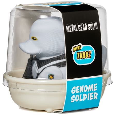 Numskull - Mini TUBBZ Canard de bain - Metal Gear Solid - Genome Soldier (Édition baignoire) - 8cm