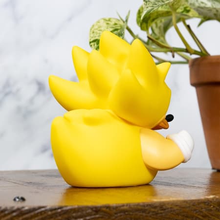 Numskull - Best of TUBBZ Boîte Canard de bain - Sonic le Hérisson - Super Sonic - 9cm