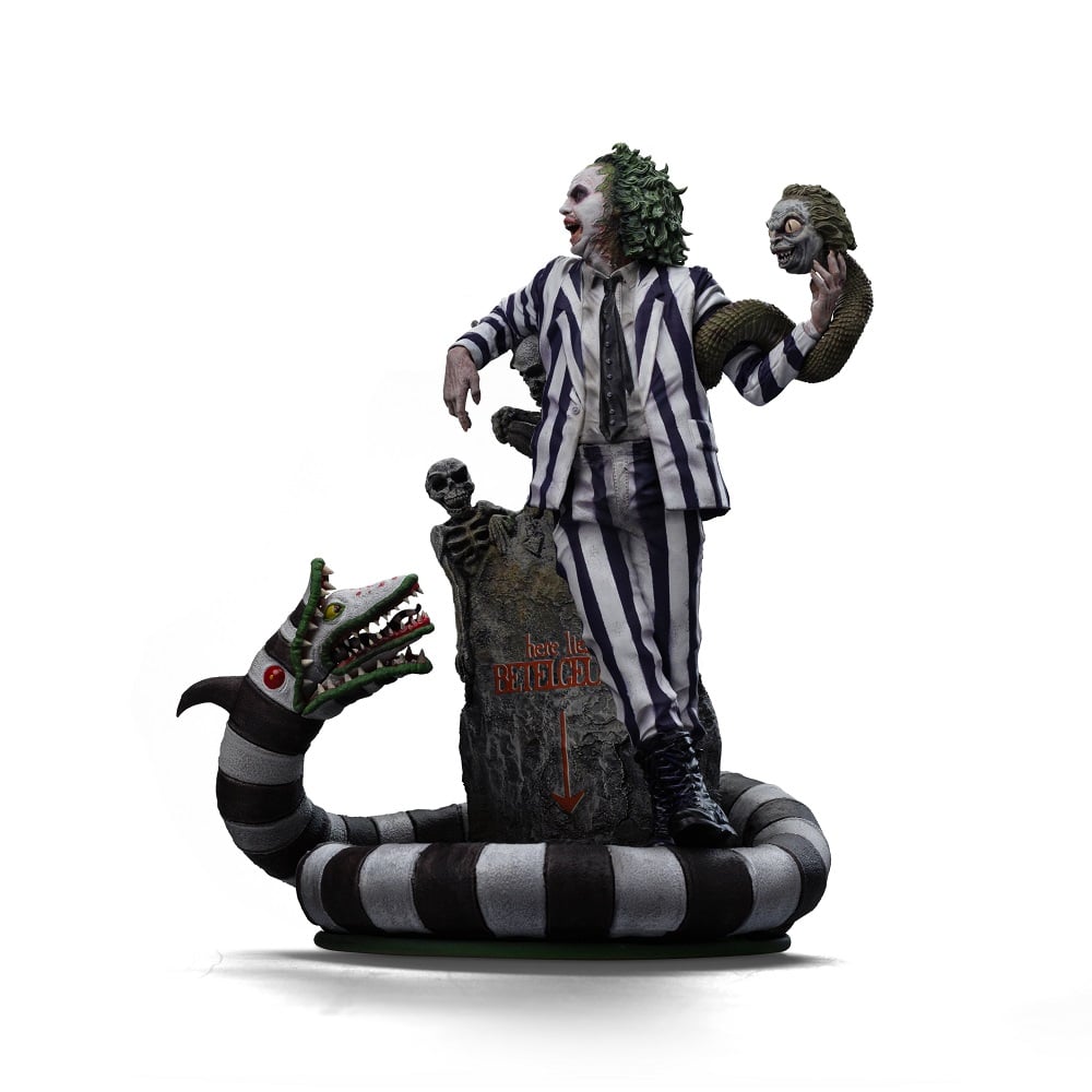 Iron Studios - Art Scale 1/10 - Beetlejuice Beetlejuice - Beetlejuice Statue 18cm