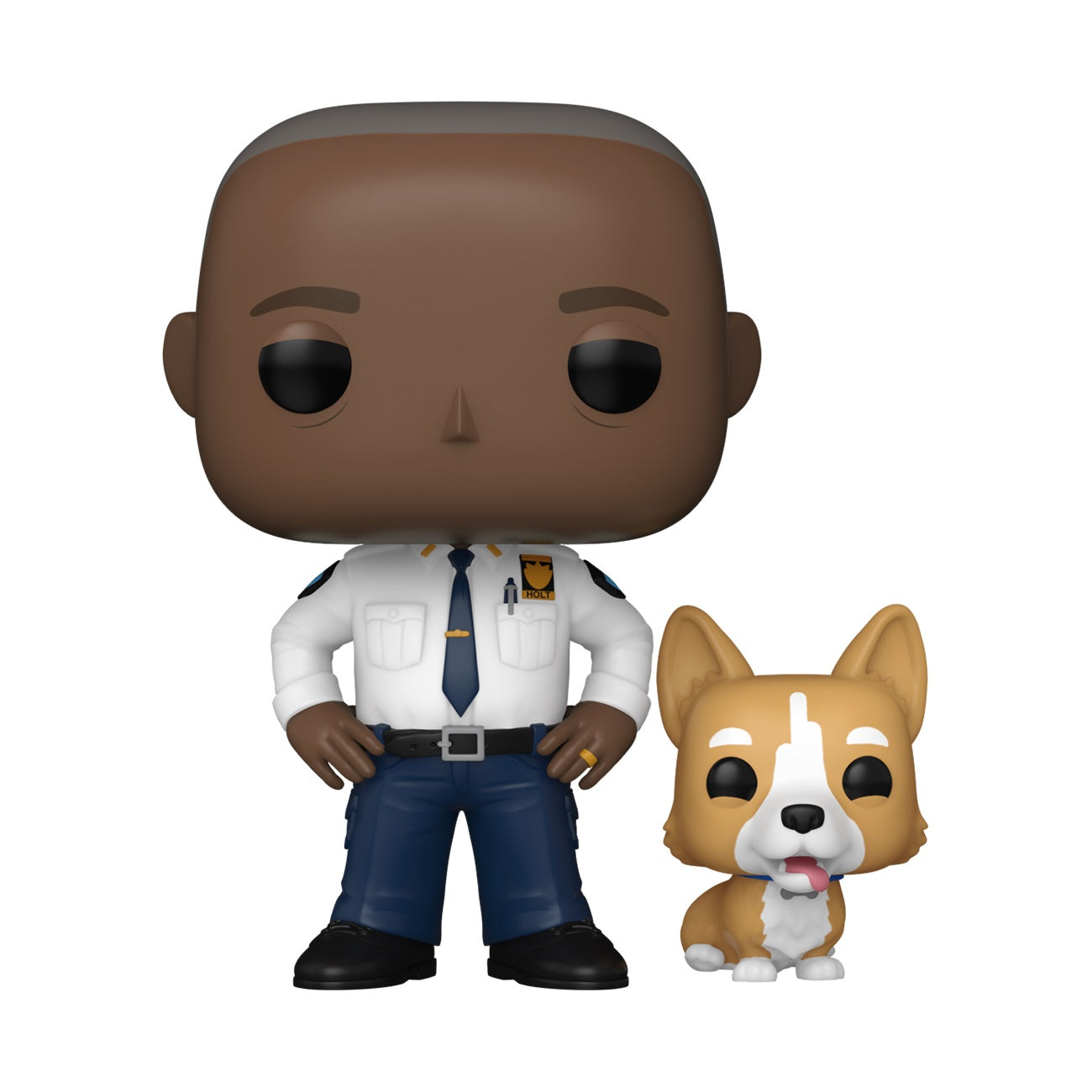 Funko Pop! TV: Brooklyn Nine-Nine - Captain Holt with Cheddar