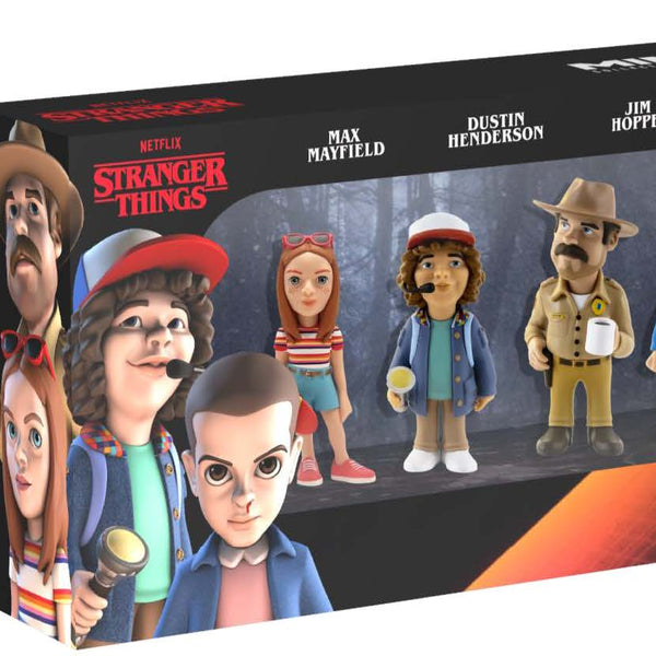 Netflix Stranger Things - MINIX set of 3 - Dustin, Hopper, Eleven