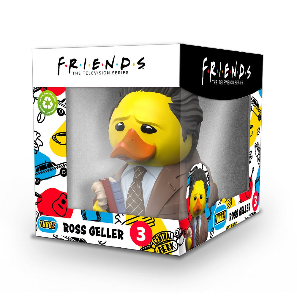 Numskull - Best of TUBBZ Boîte Canard de bain - Friends - Ross Geller - 9cm