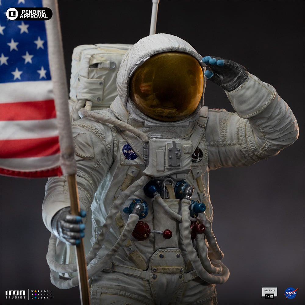 Iron Studios - Art Scale 1/10 - Apollo 11 - Astronaute Statue 23cm