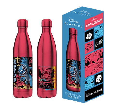 Disney - Bouteille d'eau en acier inoxydable Stitch (Japan Style) - 500ml