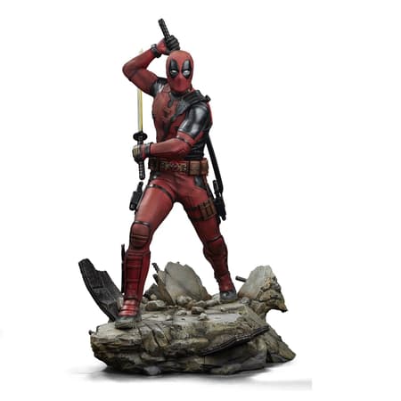 Iron Studios - Legacy Replica 1/4 - Marvel - Deadpool et Wolverine - Deadpool Statue 58cm