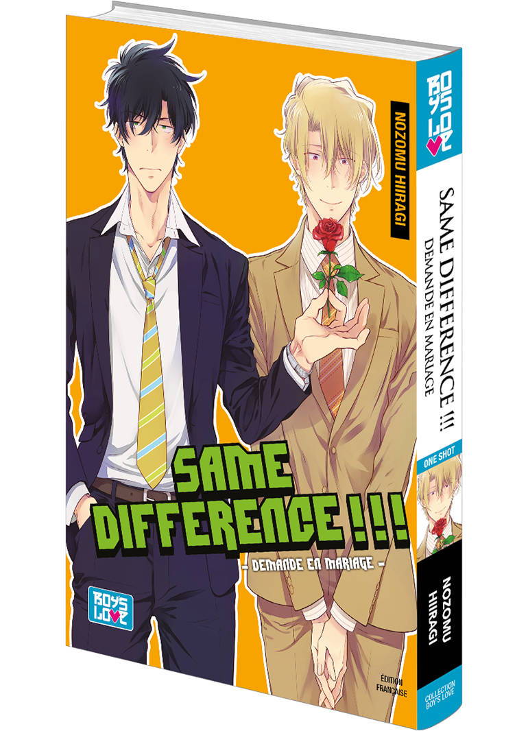 Same Difference : Demande en mariage - Tome 05 - Livre (Manga) - Yaoi