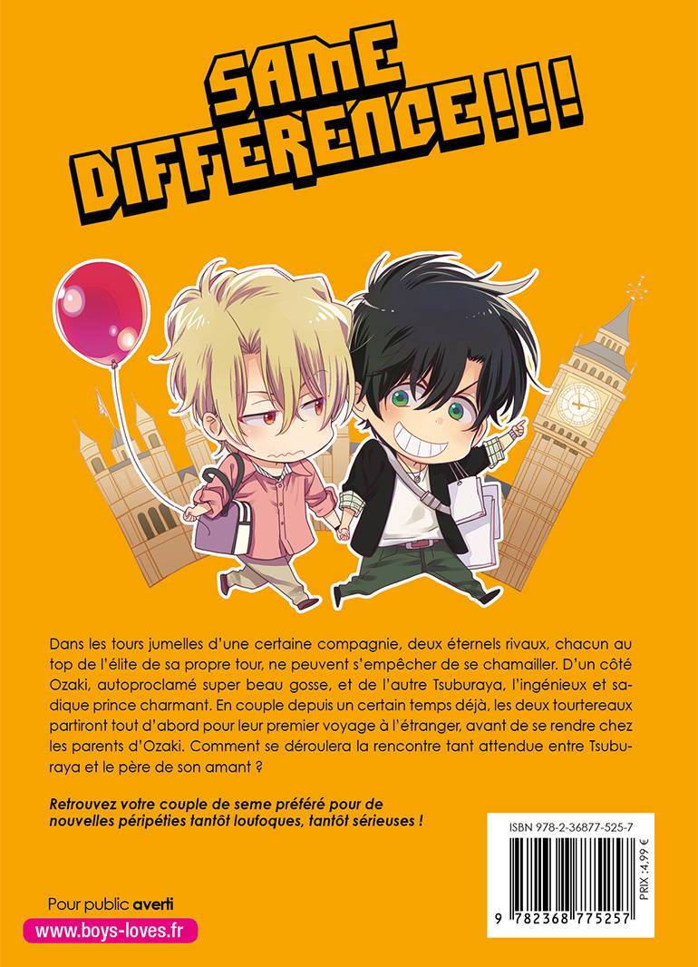 Same Difference : Demande en mariage - Tome 05 - Livre (Manga) - Yaoi