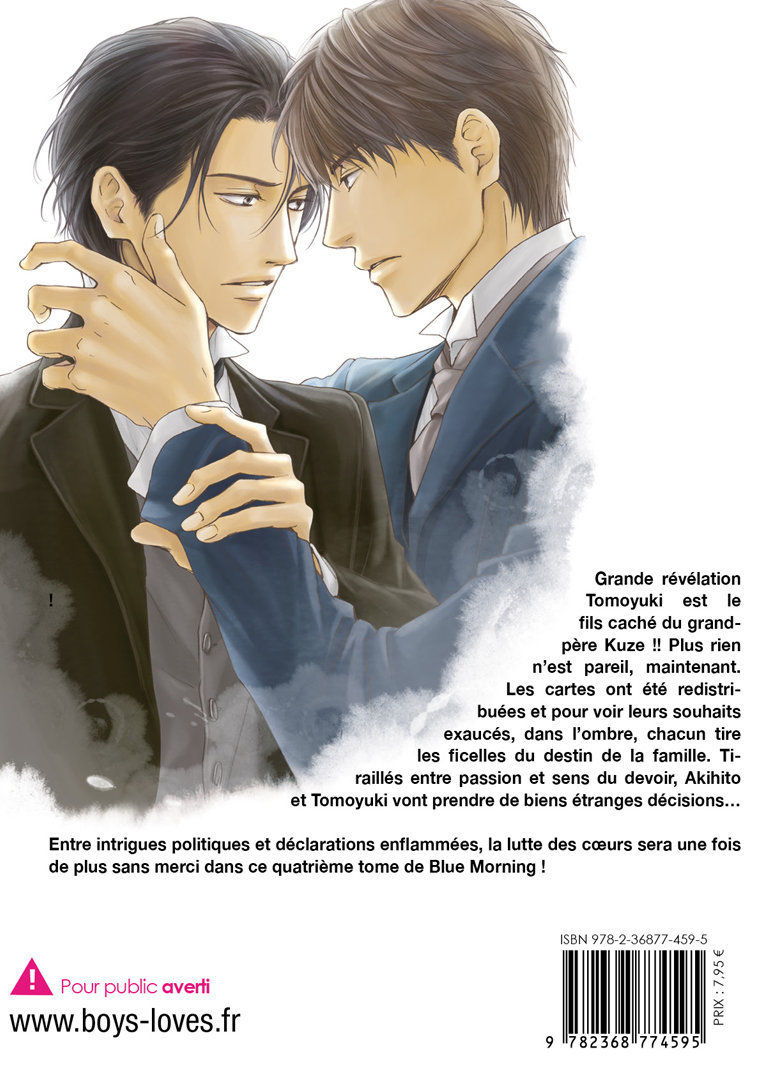 Blue Morning - Tome 04 - Livre (Manga) - Yaoi - Hana Collection