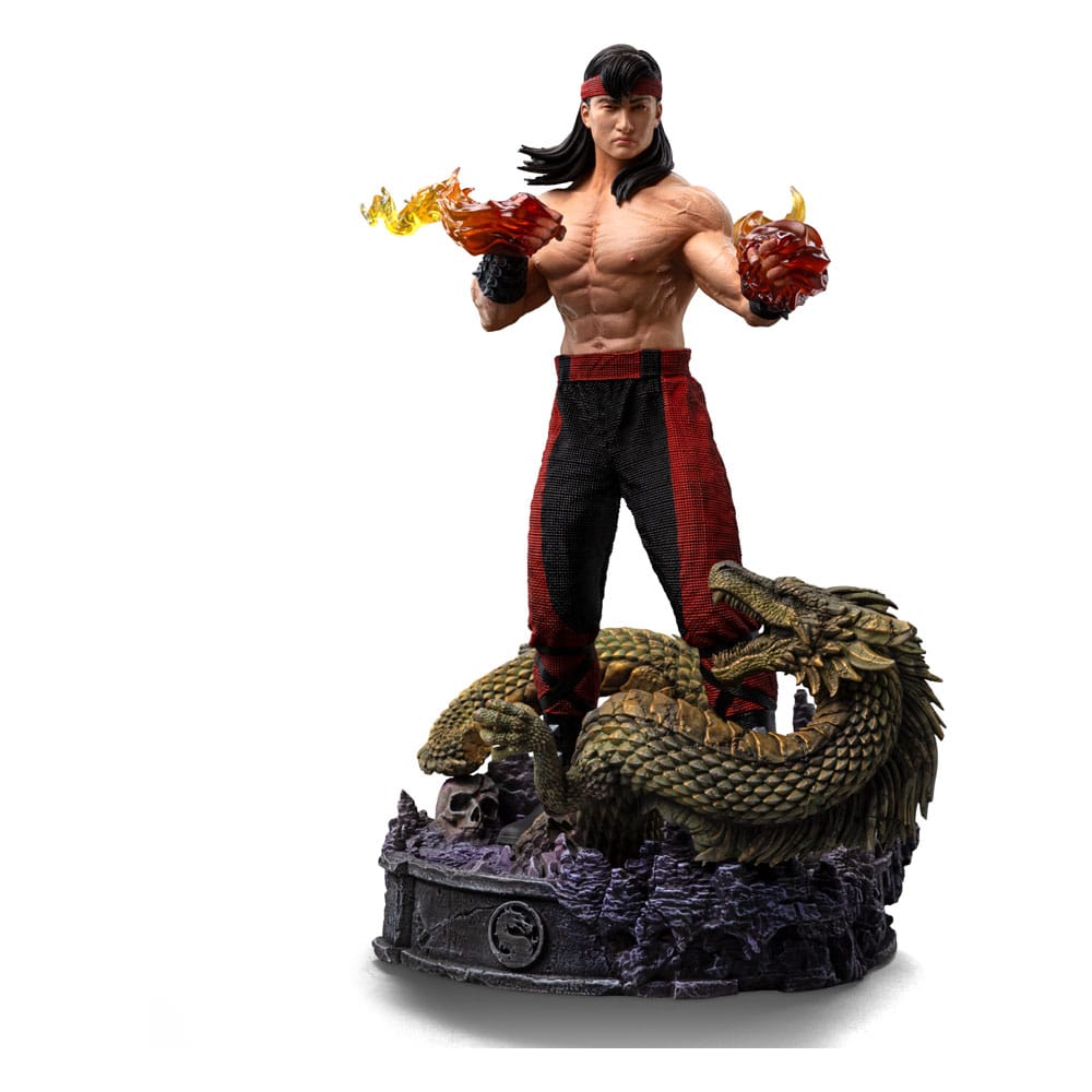 Iron Studios - Art Scale 1/10 - Mortal Kombat - Liu Kang Statue 23cm