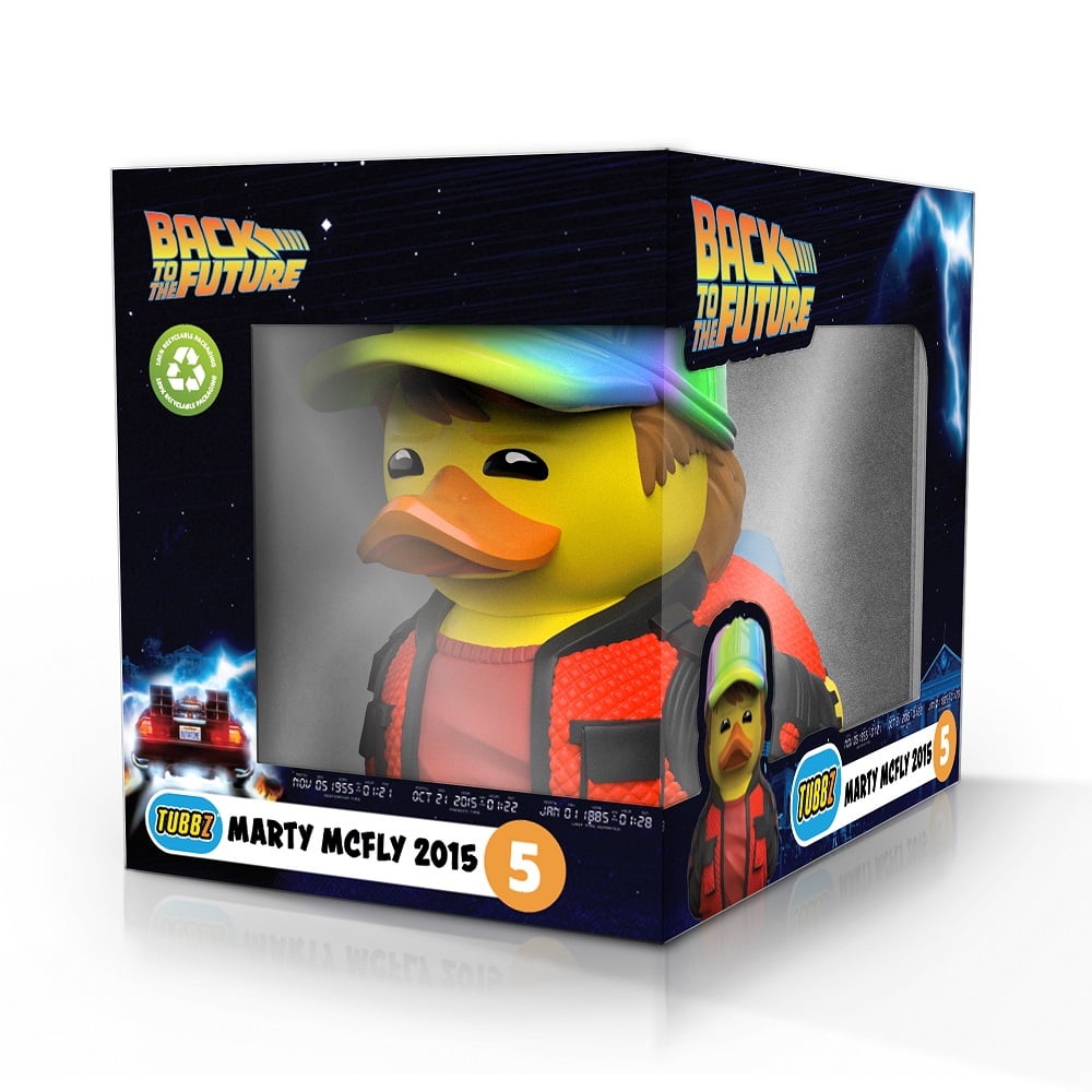 Numskull - Best of TUBBZ Boîte Canard de bain - Retour vers le Futur - Marty McFly 2015 - 9cm