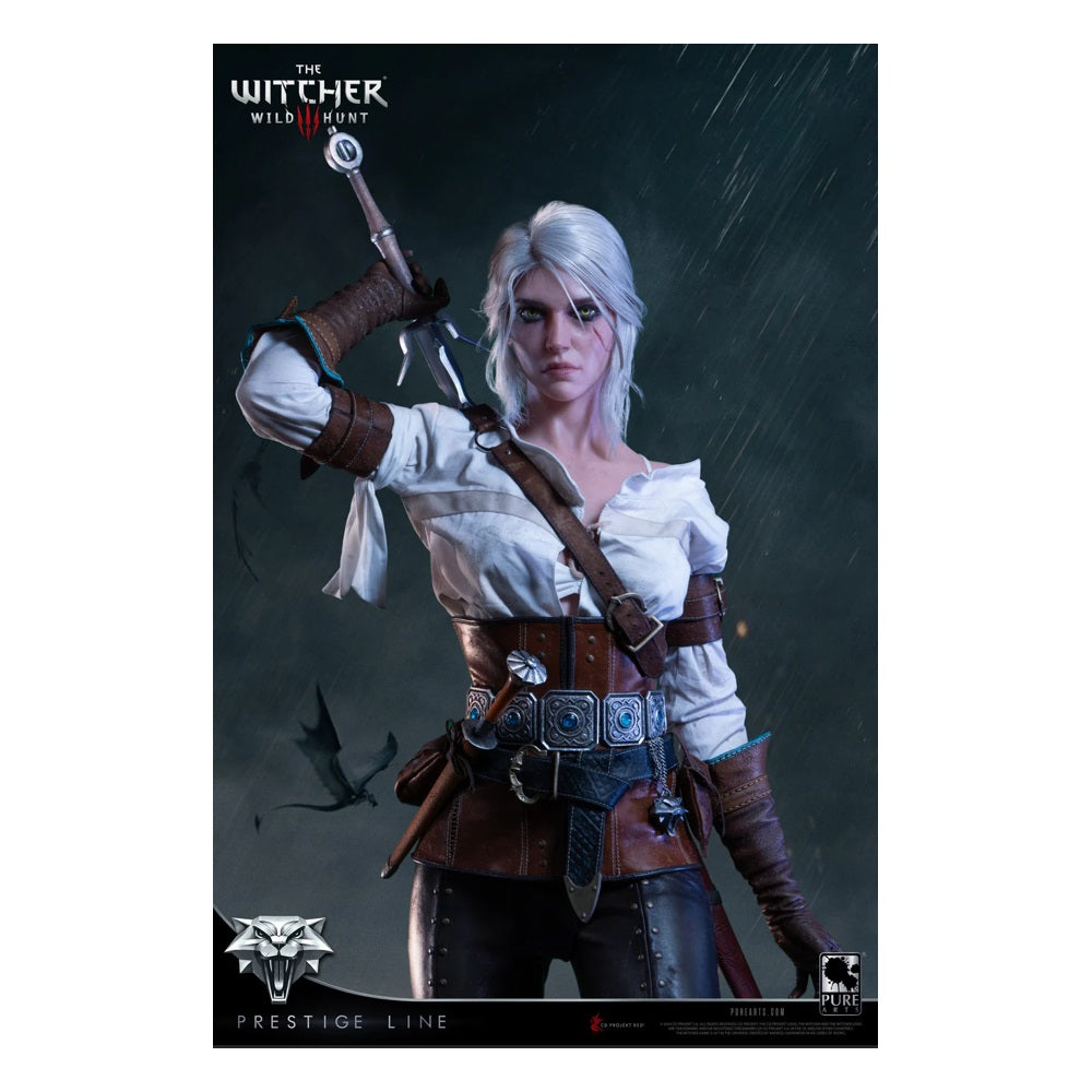 PureArts - 1:2 Scale Statues - Prestige Line - The Witcher 3 - Wild Hunt - Ciri de Cintra Statue 111cm