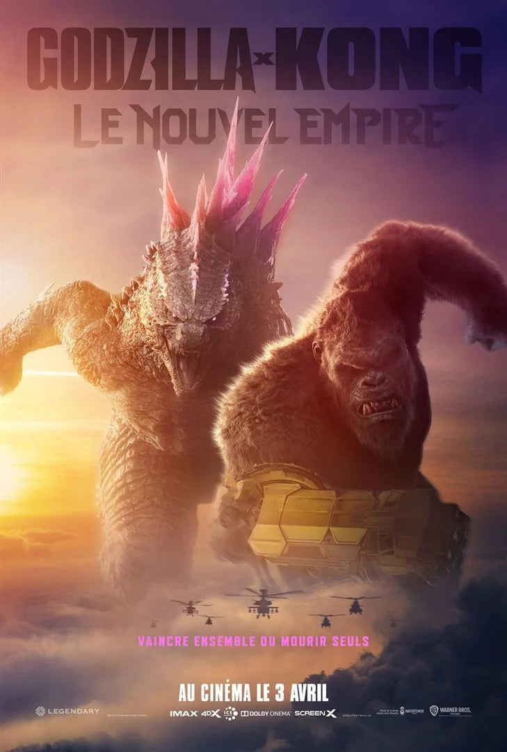 Godzilla x Kong : Le Nouvel Empire [DVD/Blu-ray/4K UHD à la location]