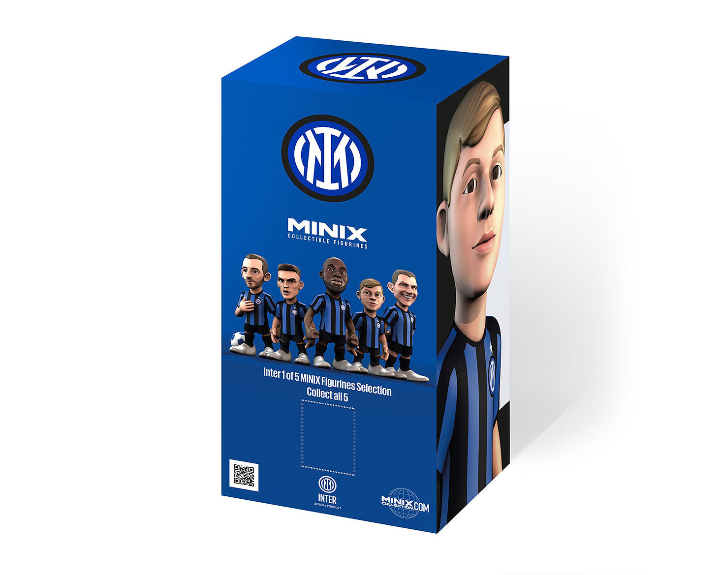 Minix - Football Stars #124 - Figurine PVC 12 cm - Inter Milan - Barella 23