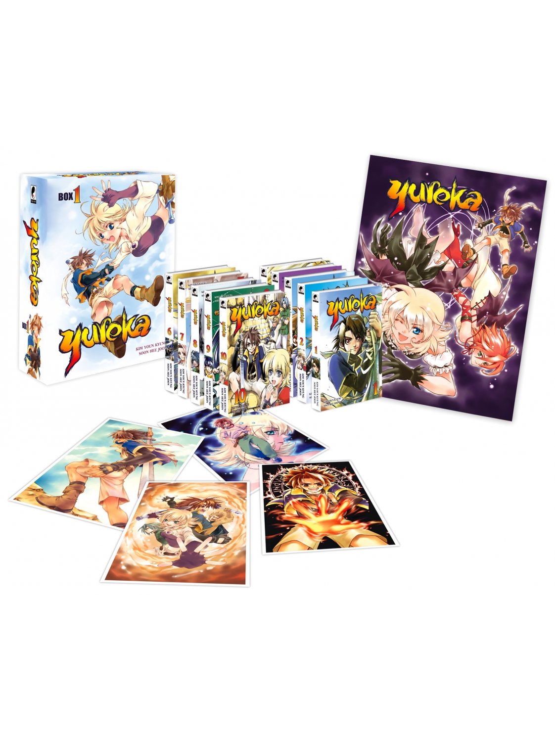 Yureka : coffret vol.1 : Tomes 1 à 10