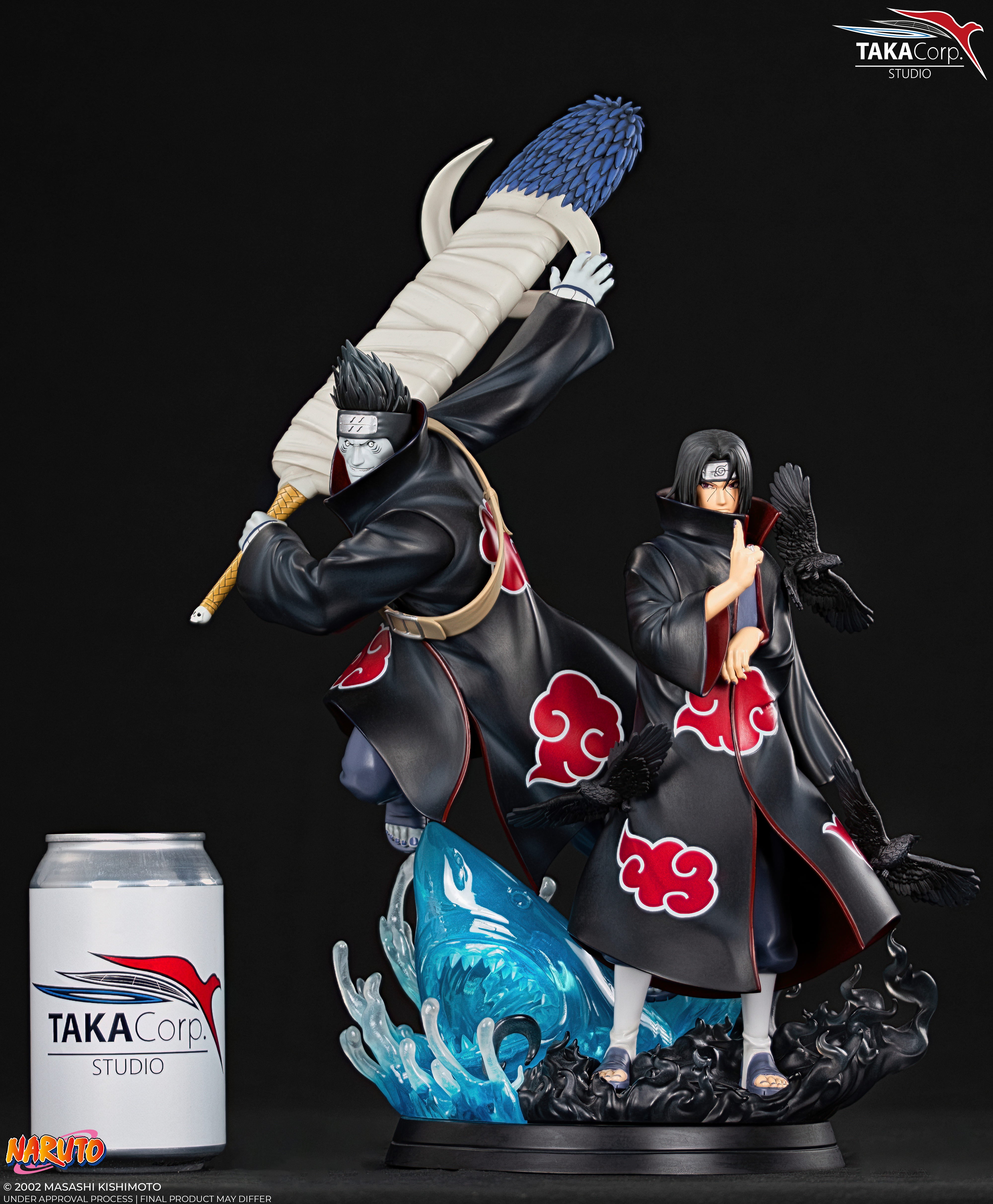 Plastoy - Naruto - Itachi et Kisame Statue