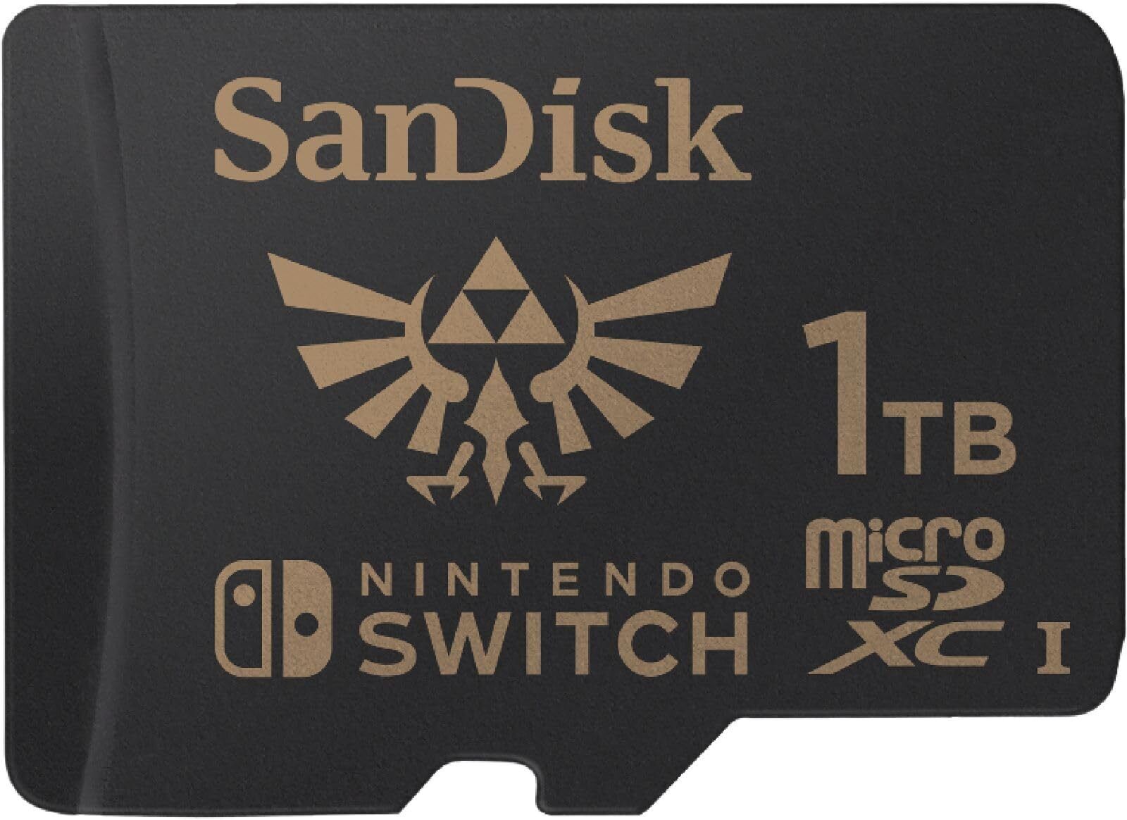 SanDisk - Carte mémoire microSDXC UHS-I 1 To Edition Zelda pour Nintendo Switch, Switch Lite et Switch OLED