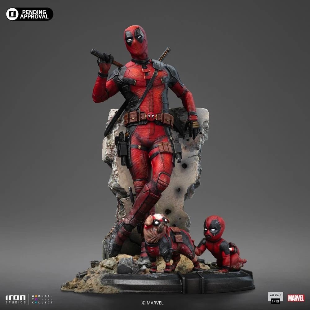 Iron Studios - Arts Scale 1/10 - Marvel - Deadpool 3 - Deadpool Statue 21cm