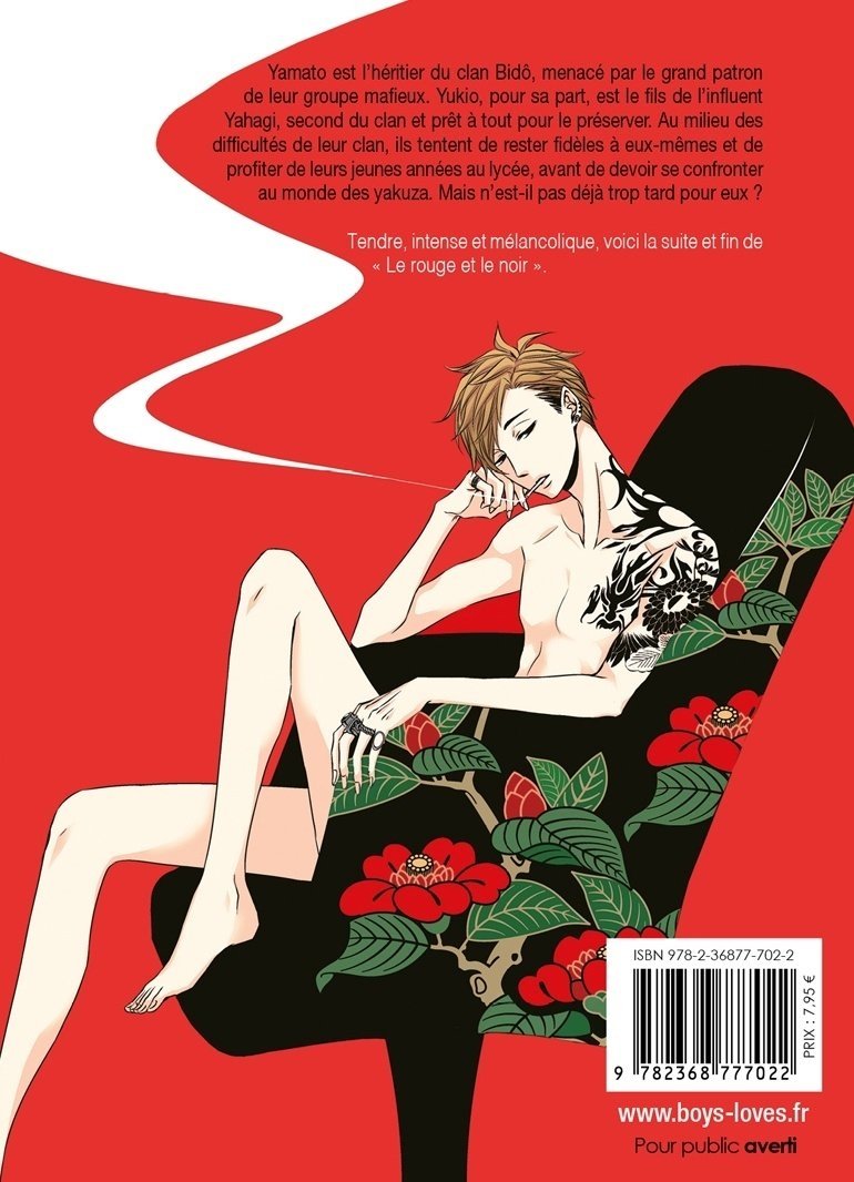 Le Rouge et le Noir - Tome 02 - Livre (Manga) - Yaoi - Hana Collection