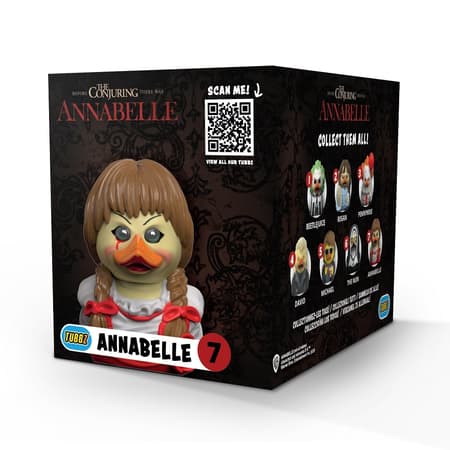 Numskull - Best of TUBBZ Boîte Canard de bain - Horror - Annabelle - 9cm