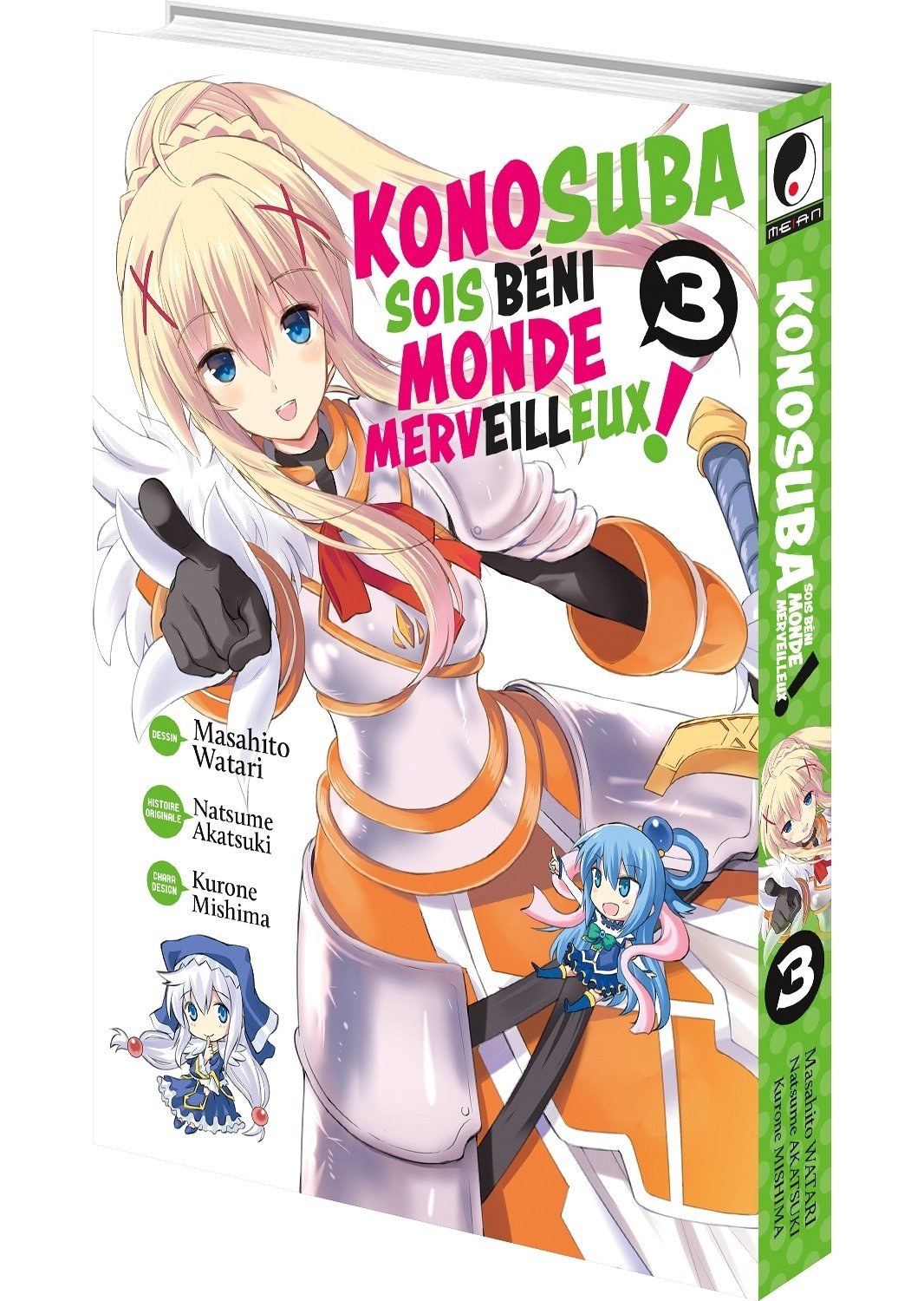 KonoSuba: sois béni monde merveilleux ! Tome 3