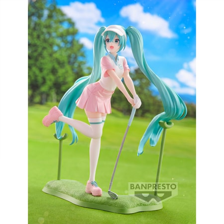 Hatsune Miku - Holiday Memories - GOLF Statue 20cm