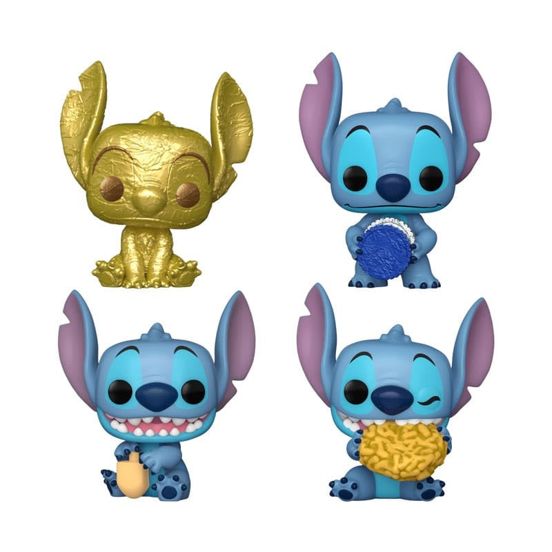 Funko Pocket Pop! 4-Pack: Lilo & Stitch - Happy Hanukkah Box