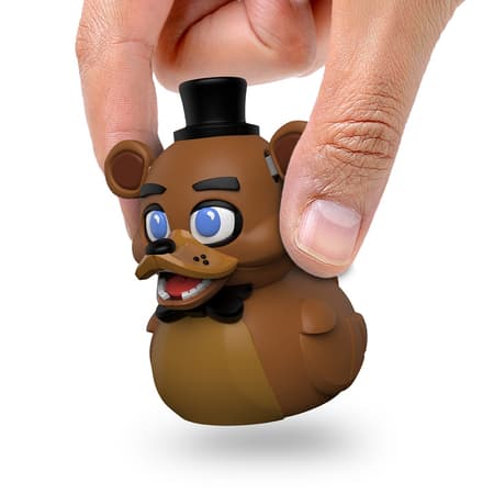 Numskull - Mini TUBBZ Canard de bain - Five Nights at Freddy's - Freddy (Édition baignoire) - 8cm