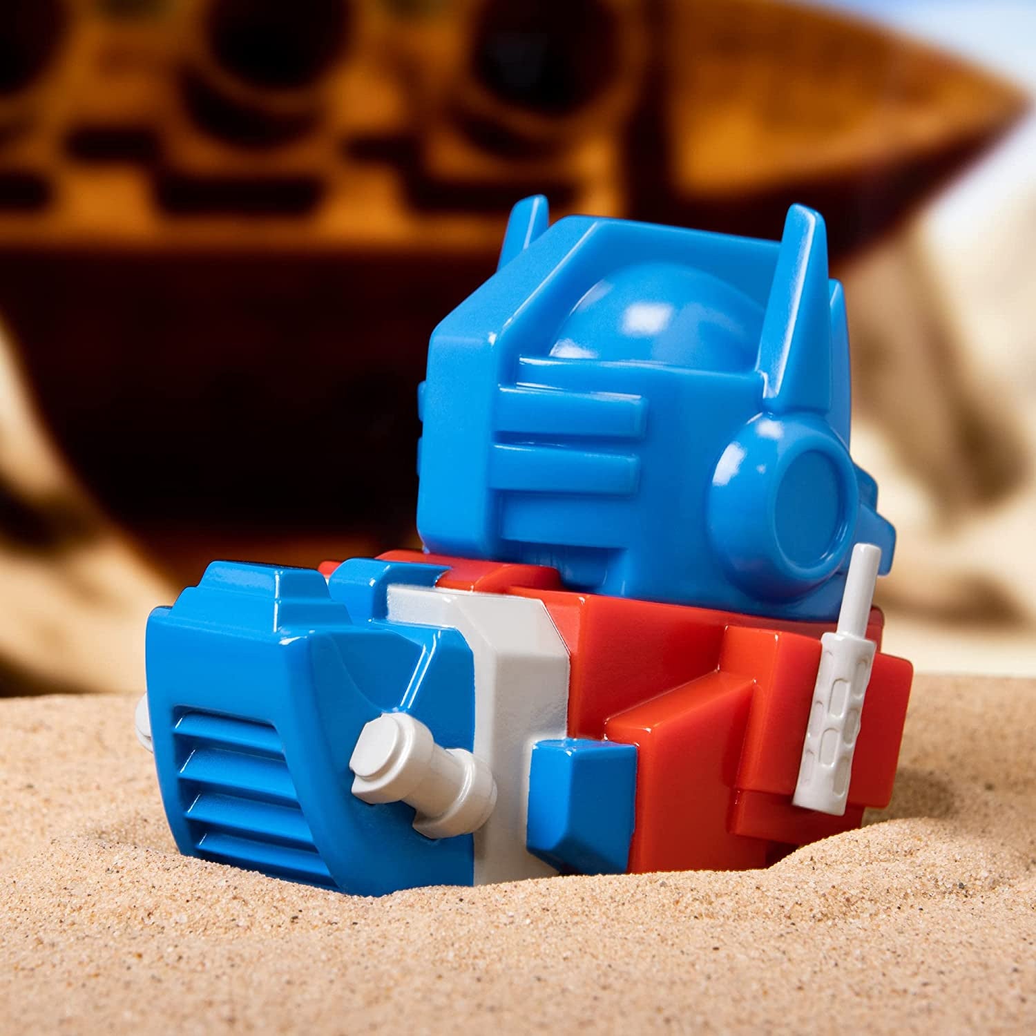 Numskull - Best of TUBBZ Boîte Canard de bain - Transformers - Optimus Prime - 9cm