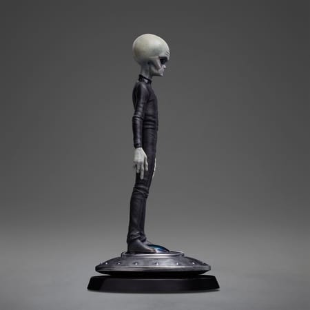 Iron Studios - Art Scale 1/10 - I Want to Believe - Alien Gris Statue 21cm