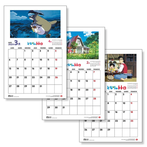 Ghibli - Mon Voisin Totoro - Calendrier Spécial Totoro 2024