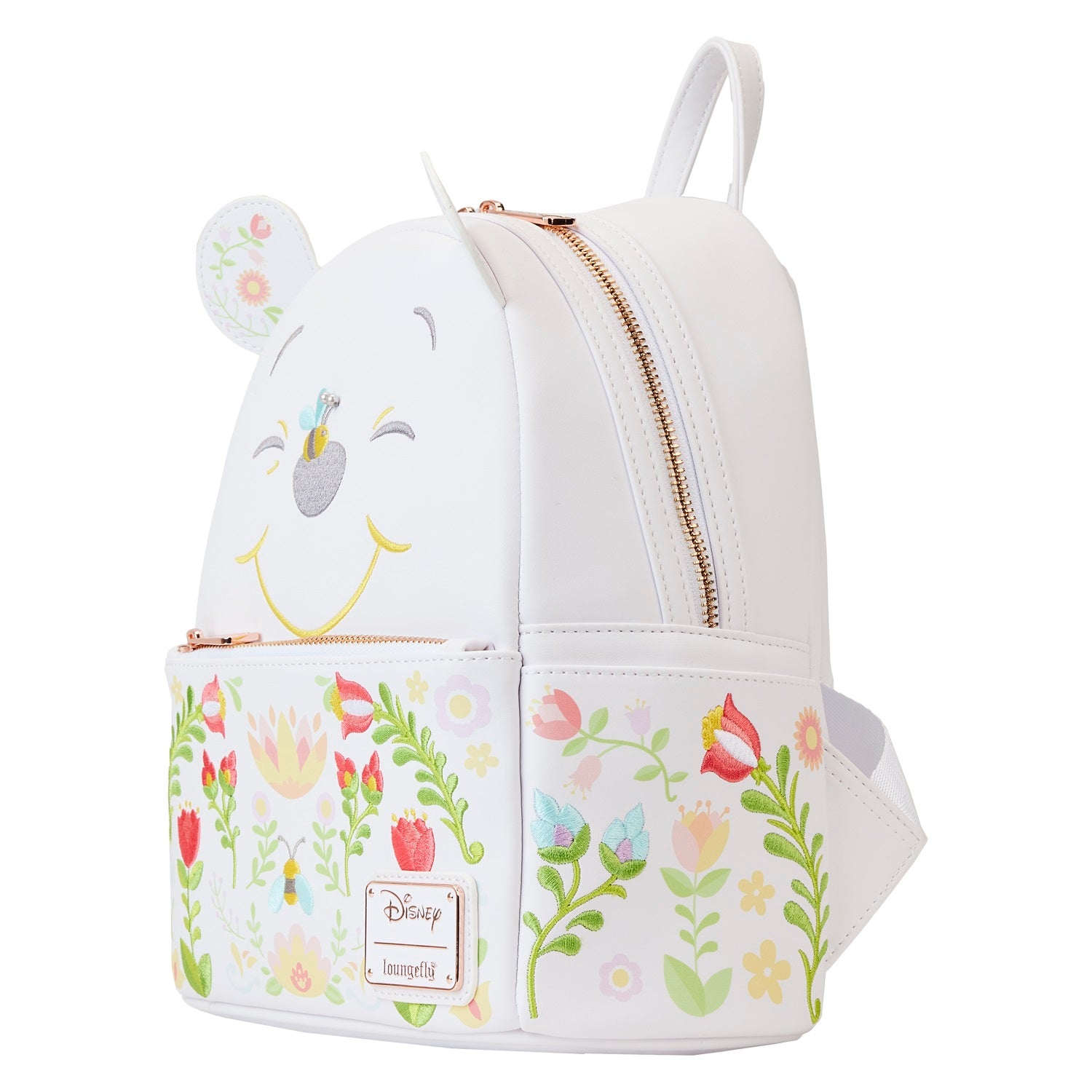 Loungefly: Disney - Winnie the Pooh Cosplay Folk Floral Mini Backpack