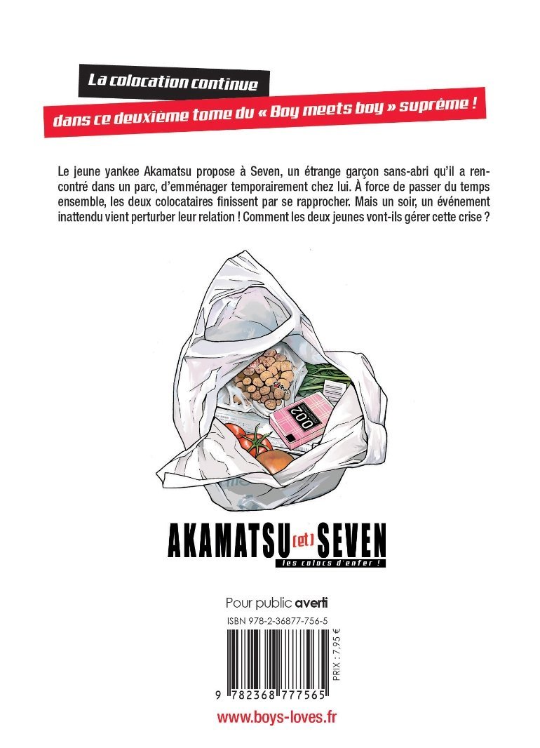 Akamatsu (et) Seven, les colocs d'enfer Tome 2